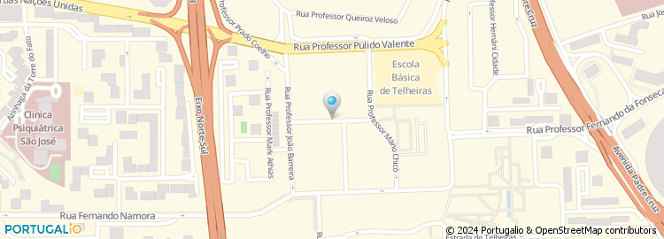Mapa de Rua Professor Henrique Vilhena