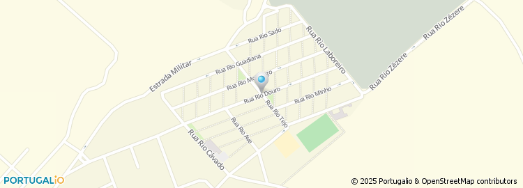 Mapa de Rua Rio Douro
