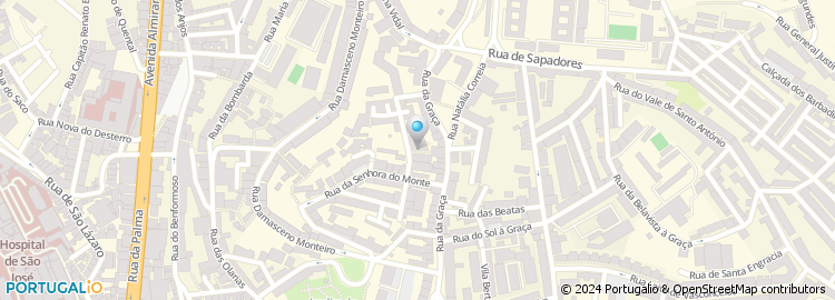 Mapa de Rua Serra Vidal