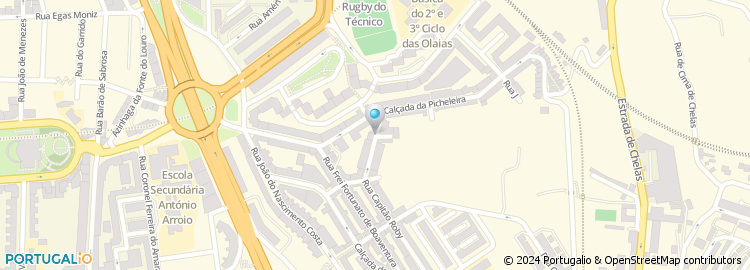 Mapa de Rua Vasco Mendonça Alves