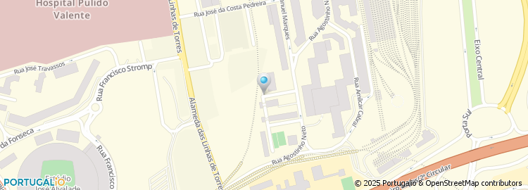 Mapa de Rua Ventura Abrantes
