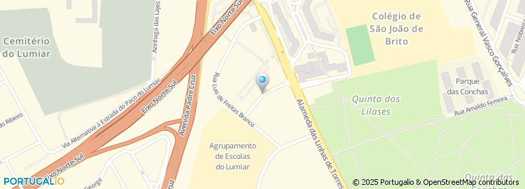 Mapa de Rua Virgínia Vitorino