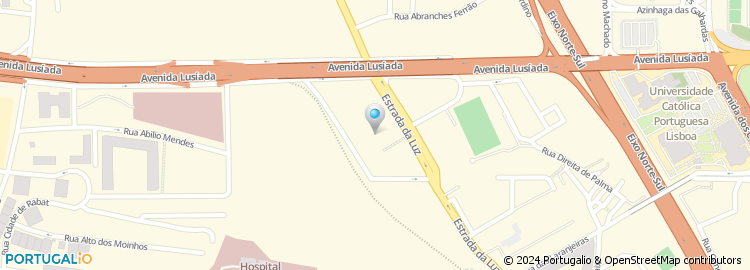 Mapa de Rua Xavier de Araújo