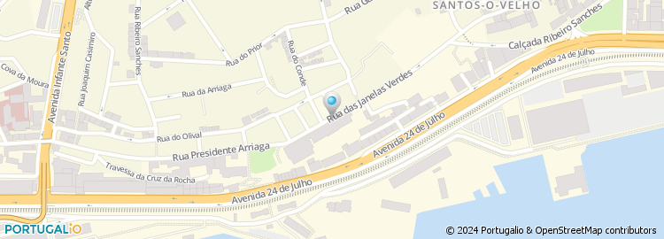 Mapa de Lisbon Inside Connect, Lda