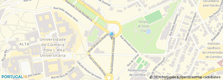 Mapa de Livraria Almedina, Praça da República, Coimbra