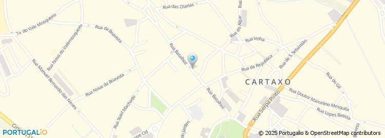 Mapa de Livraria Garrett