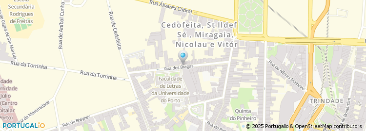 Mapa de Livraria Reis