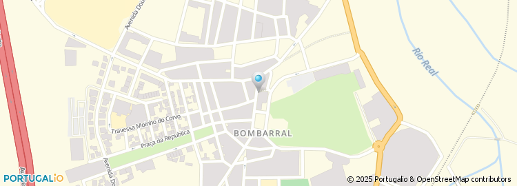 Mapa de Loja das Tintas do Bombarral, Lda