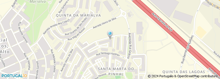 Mapa de Loja de Conveniência de Santa Marta, Lda