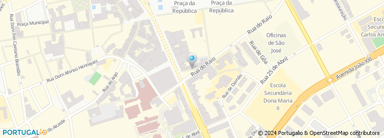 Mapa de Loja MEO Braga - Lg. João Penha