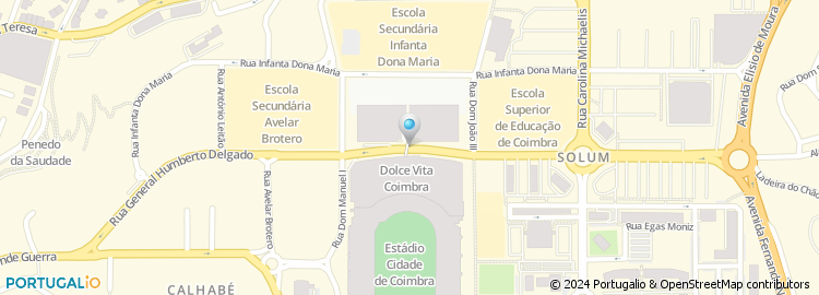 Mapa de Loja MEO Coimbra - Dolce Vita Coimbra