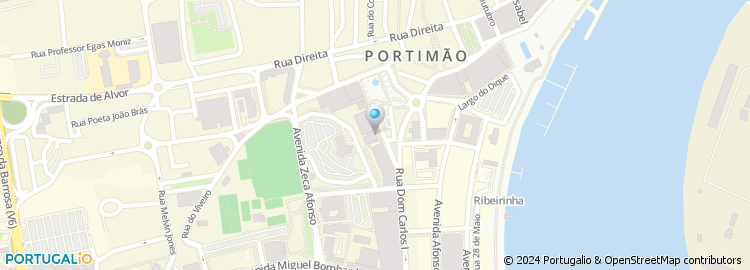 Mapa de Loja MEO Portimão - Lg. Heliodoro Salgado