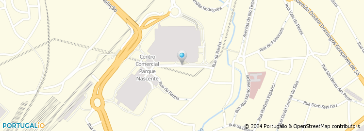 Mapa de Loja MEO Rio Tinto - Parque Nascente