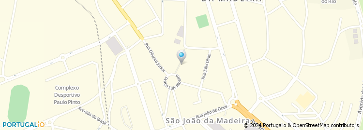 Mapa de Loja MEO S. João da Madeira - R. Padre Oliveira