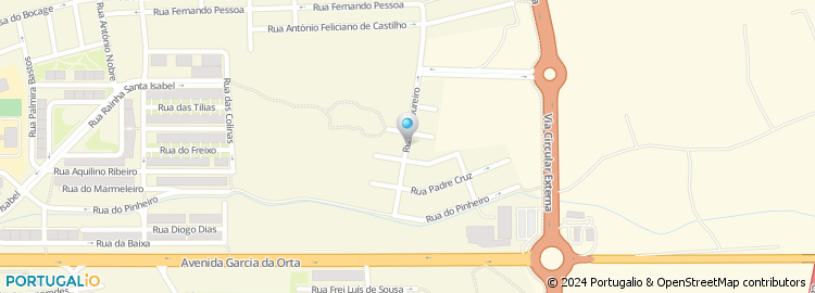 Mapa de Lopes & Almeida - Casa de Repouso, Lda