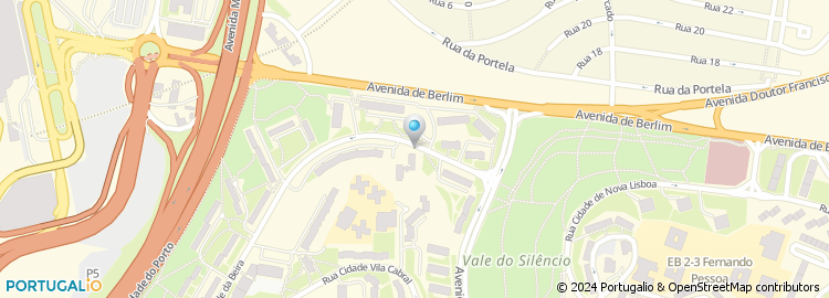 Mapa de Lopes, Augusto & Santos, Lda