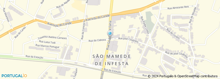 Mapa de Lopes Machado & Associados - Clinica Medicina Dentaria Integrada, Lda