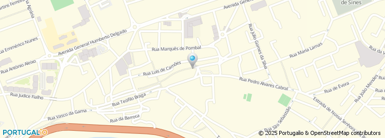 Mapa de Lopes & Mendes, Lda