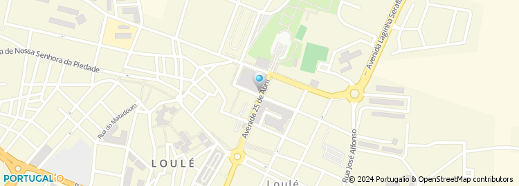 Mapa de Apartado 285, Loulé