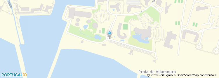 Mapa de Avenida Praia da Marina