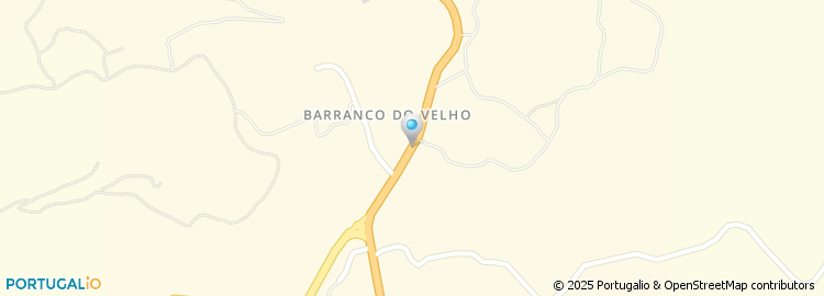 Mapa de Barranco do Velho