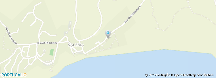 Mapa de Estrada de Bela Salema