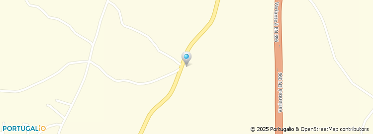 Mapa de Estrada Nacional 396