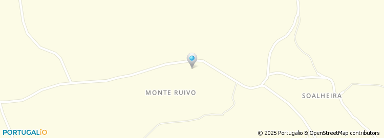 Mapa de Monte Ruivo