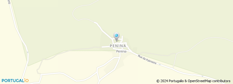 Mapa de Penina