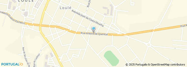 Mapa de Rua Antero de Quental