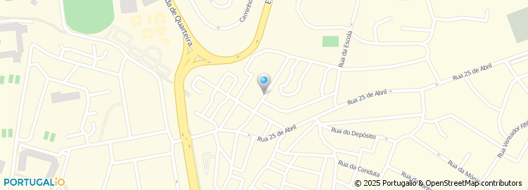 Mapa de Rua General Francisco de Menezes
