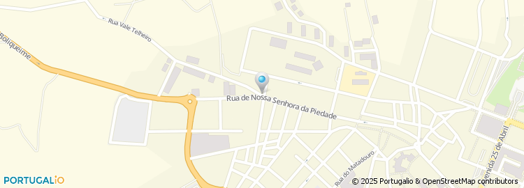 Mapa de Rua Nossa Senhora da Piedade