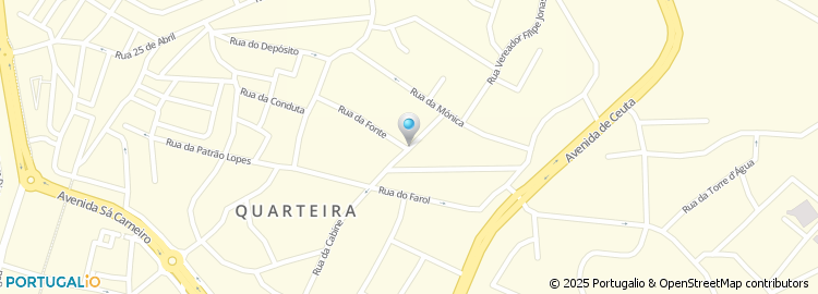 Mapa de Rua Vale