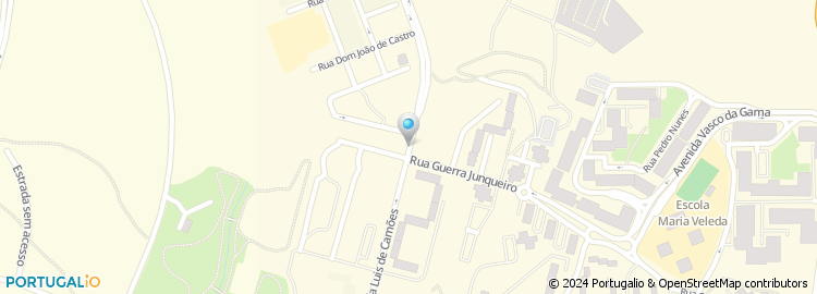 Mapa de Avenida Luís de Camões