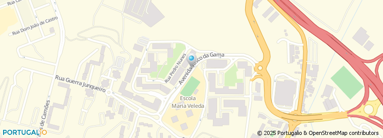Mapa de Avenida Vasco da Gama