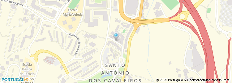 Mapa de Estrada Nacional 250