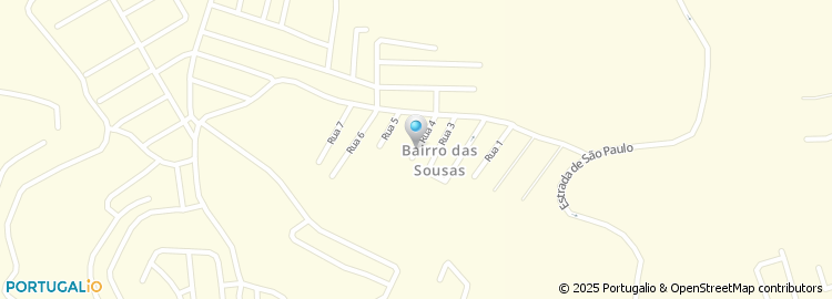 Mapa de Rua dos Lusíadas