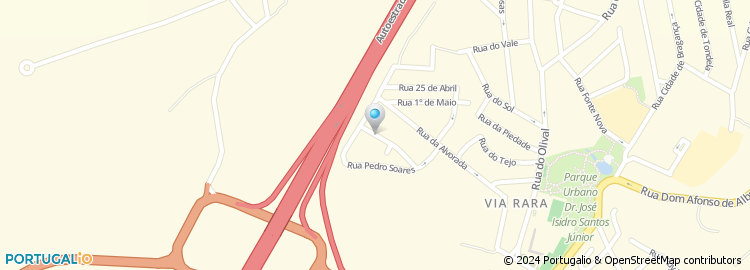 Mapa de Rua Ilha de São Miguel