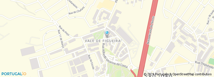 Mapa de Rua Álvaro Manuel Roxo