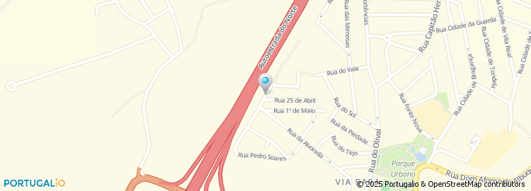 Mapa de Rua Alves Redol