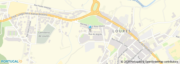 Mapa de Rua Angola