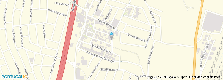 Mapa de Rua Aristides Sousa Mendes