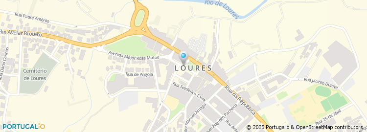 Mapa de Rua Barbosa de Resende