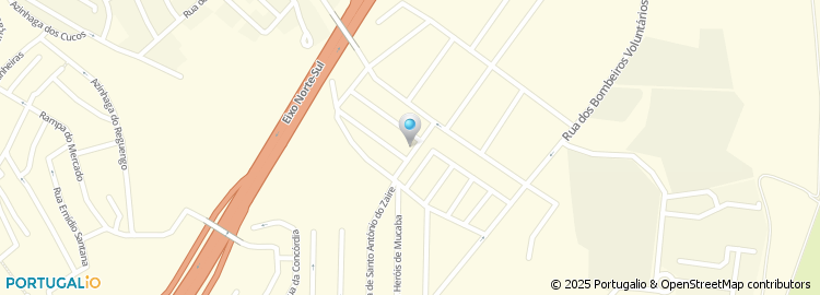Mapa de Rua Cidade de Cabinda