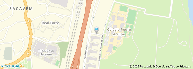 Mapa de Rua da Cotovia