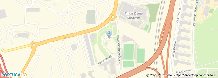 Mapa de Rua da Mina de São Domingos