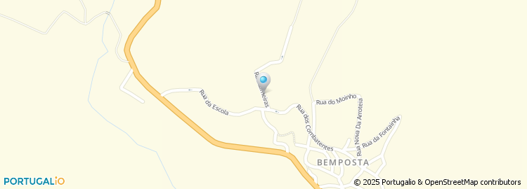 Mapa de Rua das Lameiras