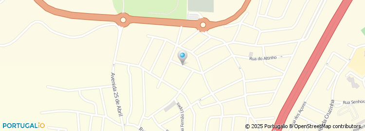Mapa de Rua de Santa Catarina