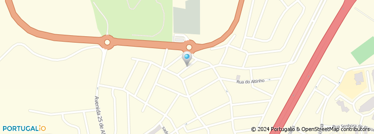 Mapa de Rua de São Francisco de Assis