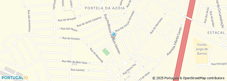 Mapa de Rua de São Martinho